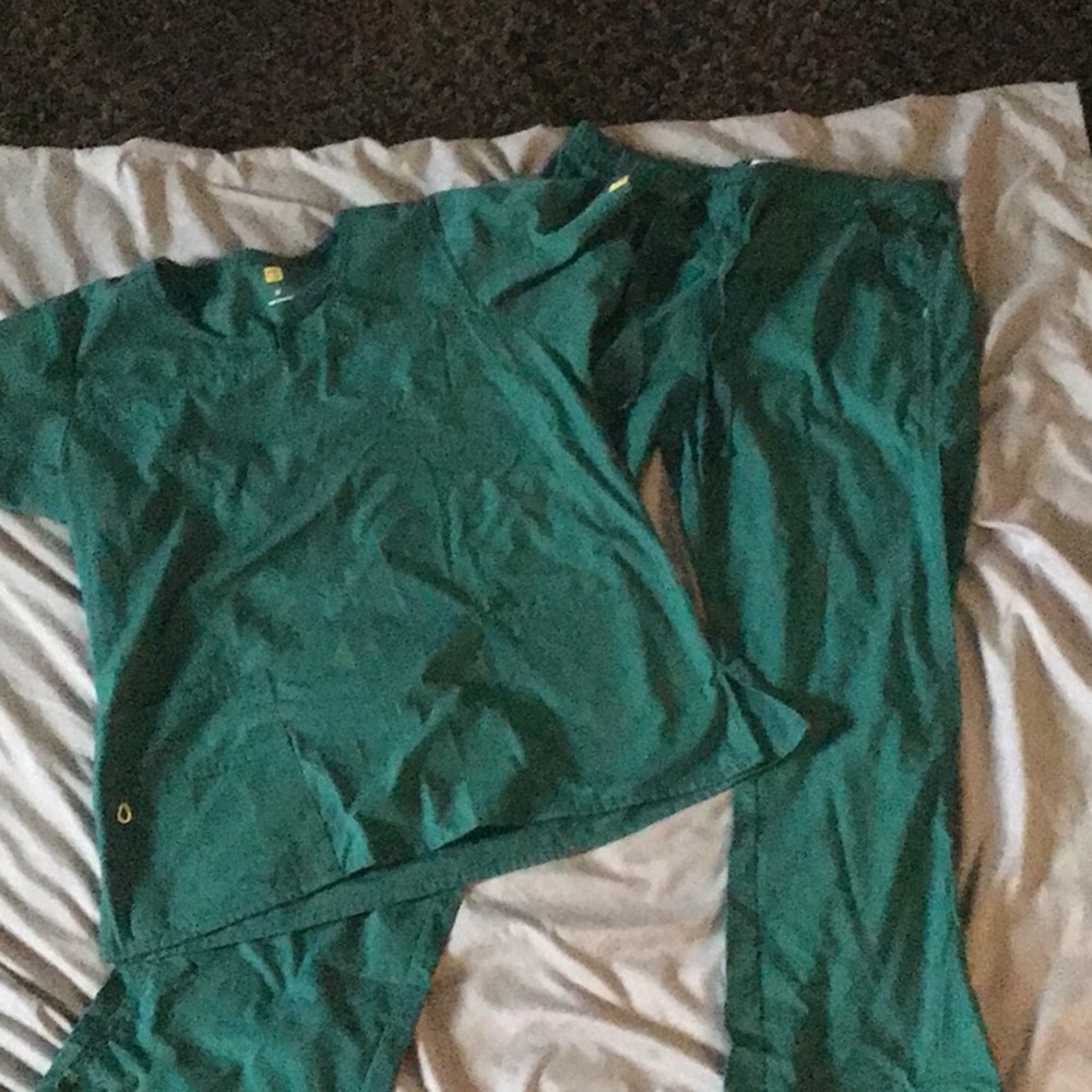 WonderWink scrub set medium/medium tall